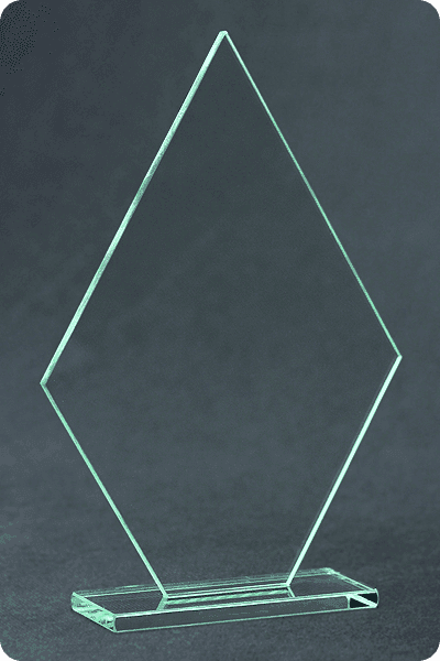 Statuette i glas -  GLA0168