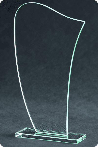 Statuette i glas -  GLA0170