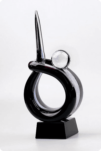Statuette i glas -  GLA0171