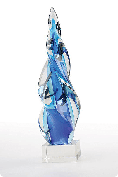 Statuette i glas -  GLA0172