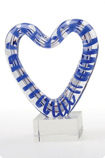 Statuette i glas -  GLA0175