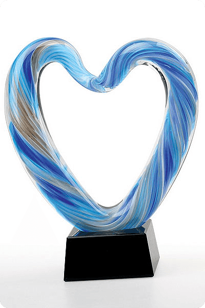 Statuette i glas -  GLA0176