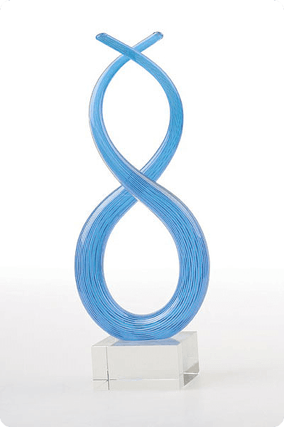 Statuette i glas -  GLA0180