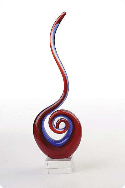 Statuette i glas -  GLA0182
