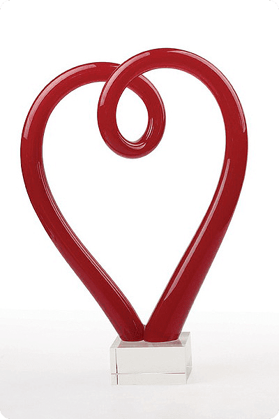 Statuette i glas -  GLA0185