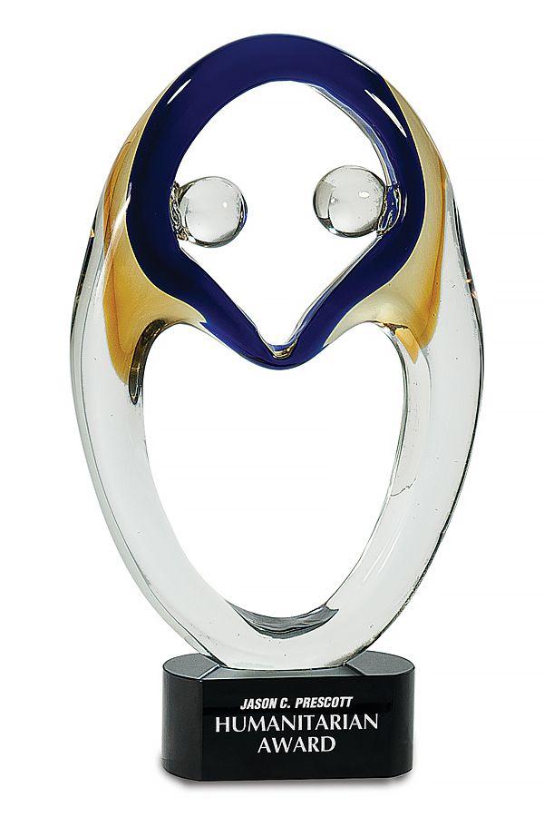 Statuette i glas -  GLA1869