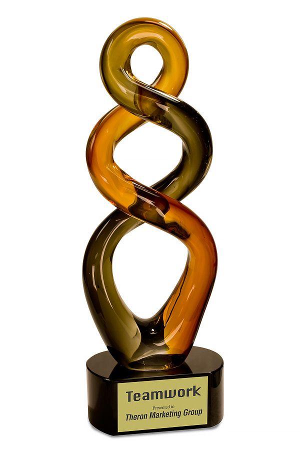 Statuette i glas -  GLA1874