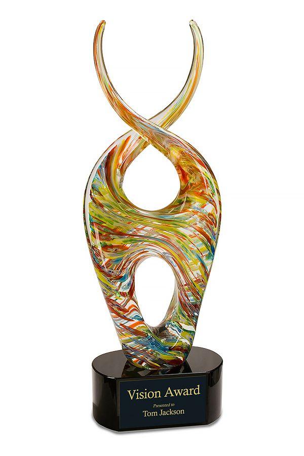 Statuette i glas -  GLA1875