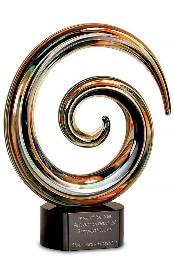 Statuette i glas -  GLA1877