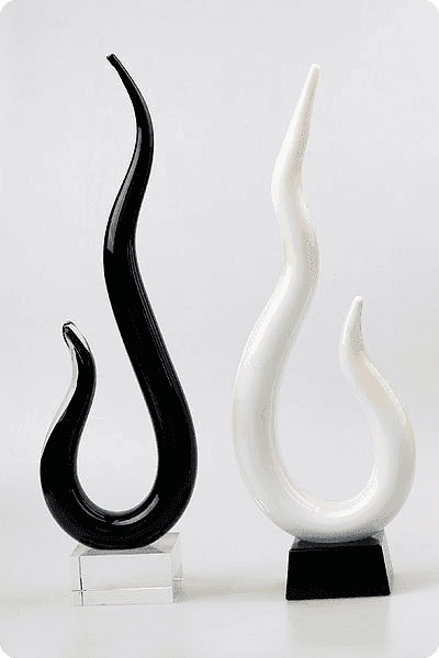 Statuette i glas -  GLA0189