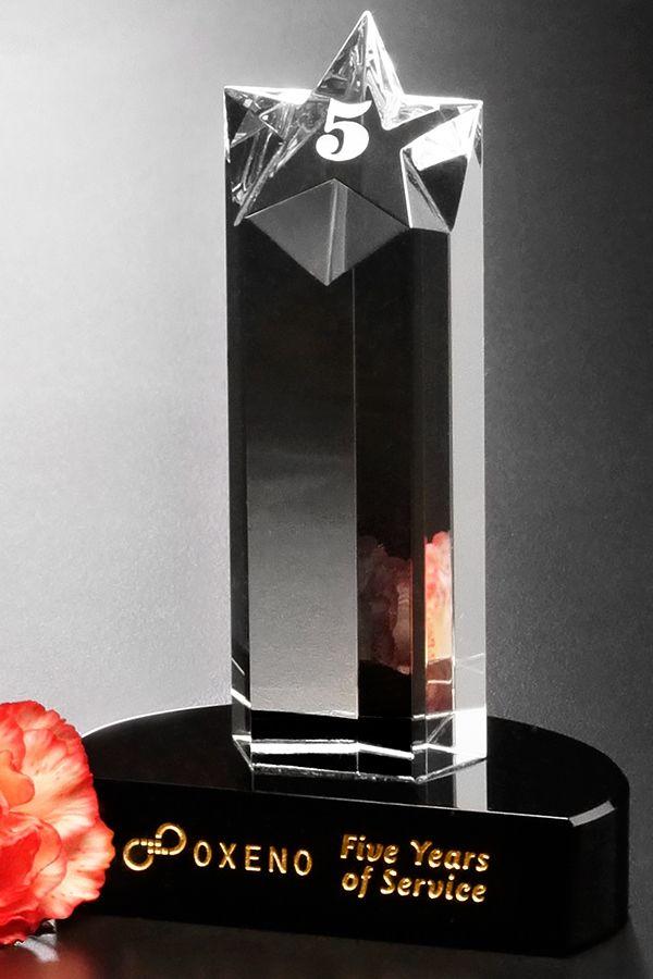 Statuette i krystal -  GLA1971