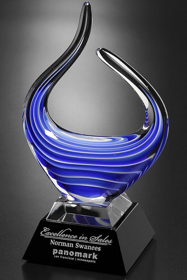 Statuette i glas -  GLA2038