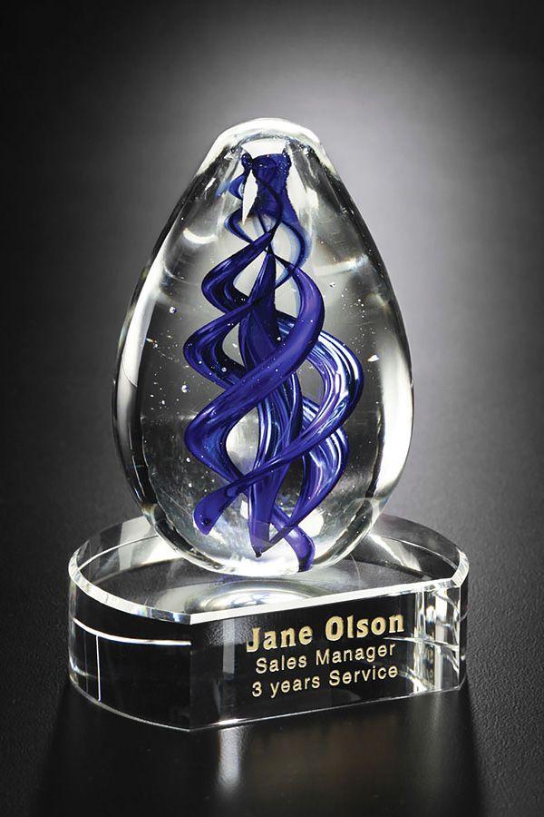 Statuette i glas -  GLA2040