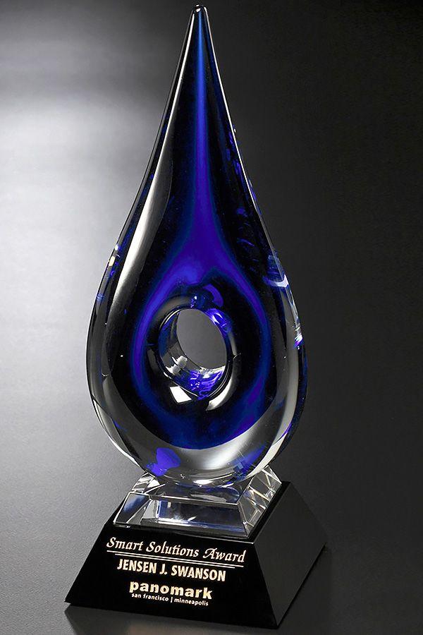 Statuette i glas -  GLA2041