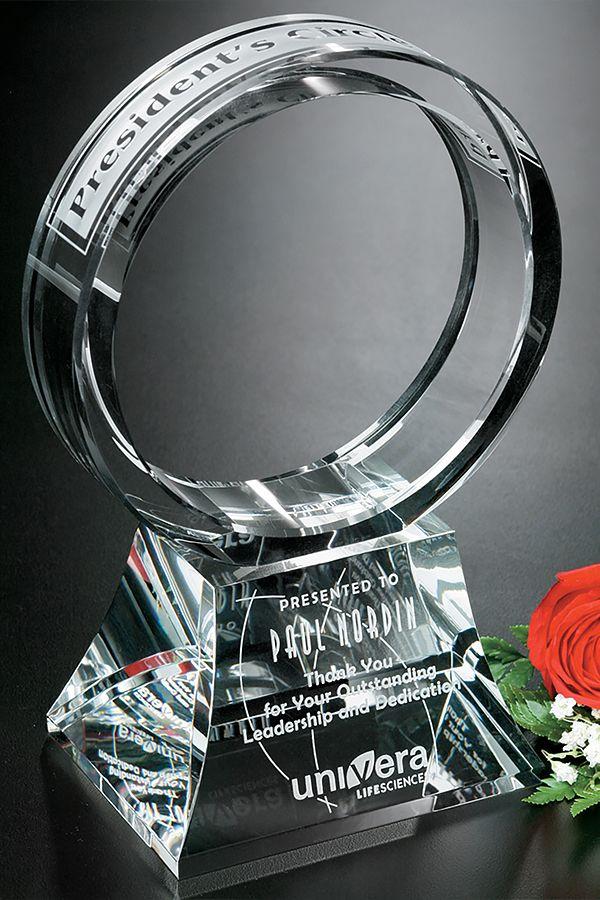 Statuette i krystal -  GLA2071