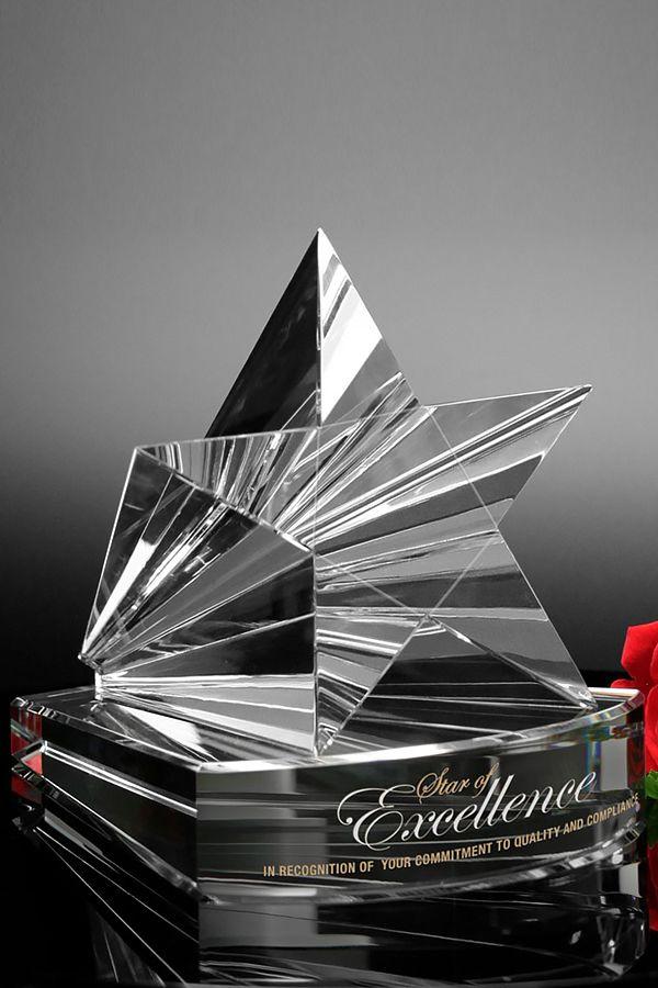 Statuette i krystal -  GLA2091
