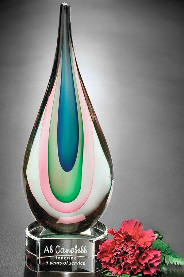 Statuette i glas -  GLA2095