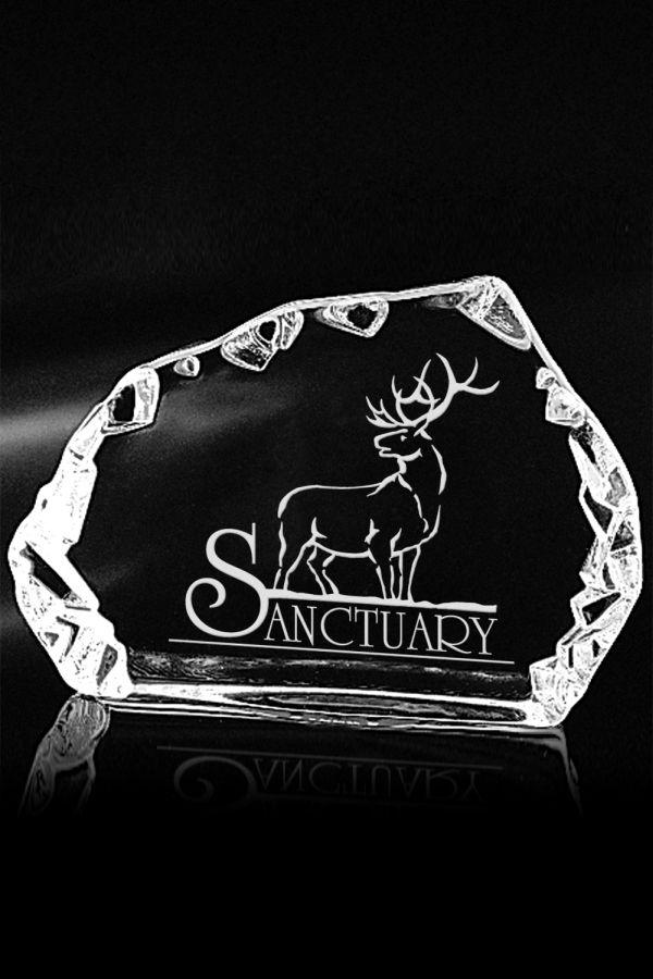 Statuette i glas -  GLA2138