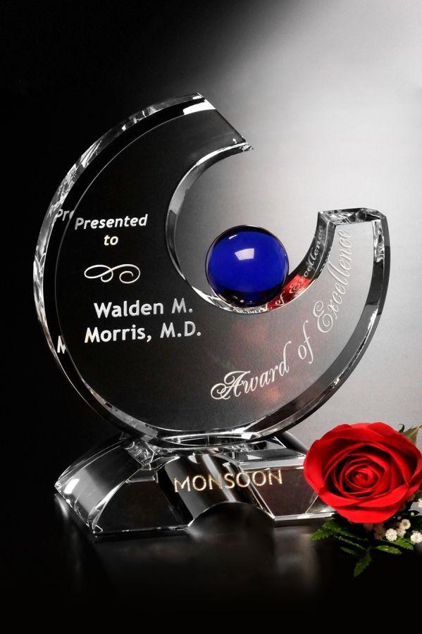 Statuette i glas -  GLA2144