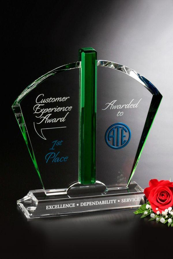 Statuette i glas -  GLA2166