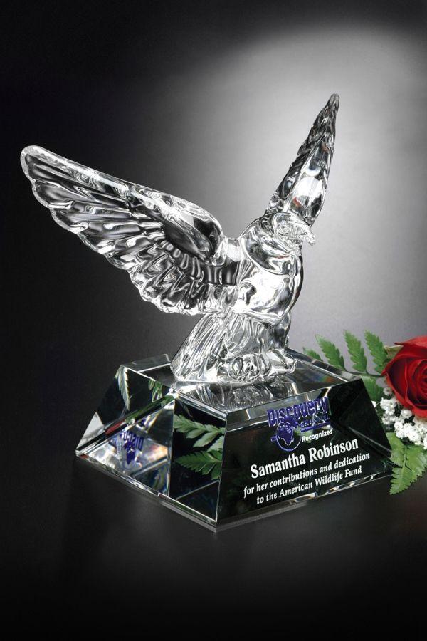 Statuette i krystal -  GLA2210