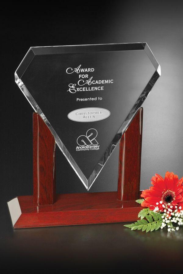 Statuette i glas -  GLA2229