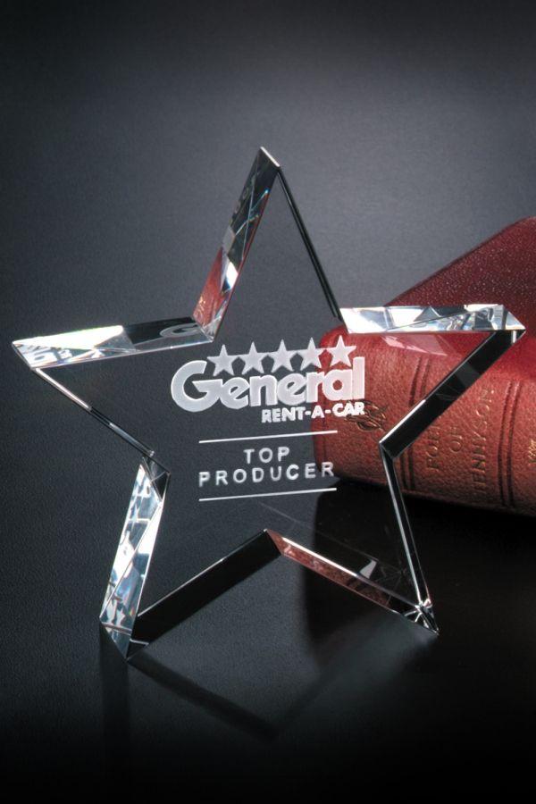 Statuette i krystal -  GLA2300