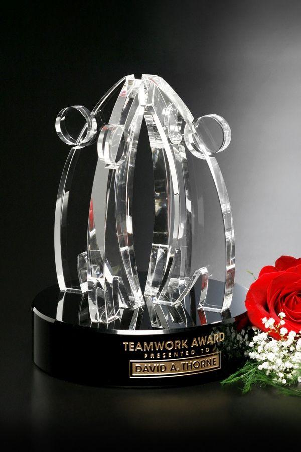 Statuette i glas -  GLA2303