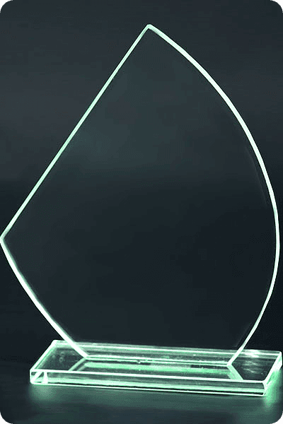 Statuette i glas -  GLA0036