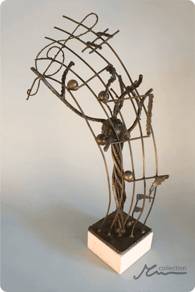 Statuette i metal -  MET105