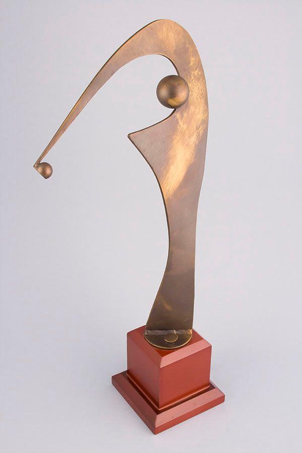 Statuette i metal -  MET015