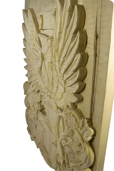 Statuette i træ -  DRE017