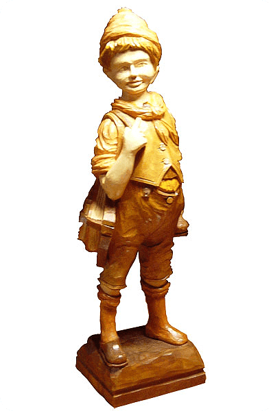 Statuette i træ -  DRE022