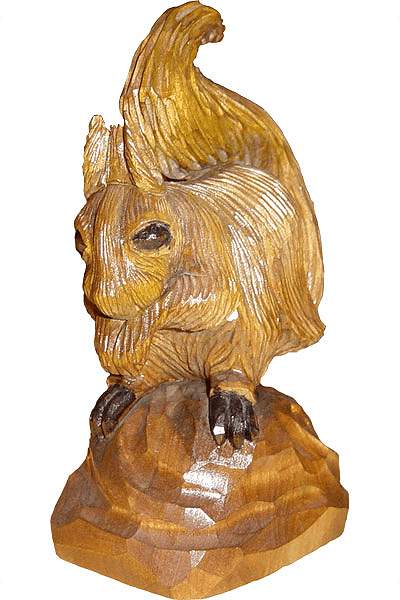 Statuette i træ -  DRE025