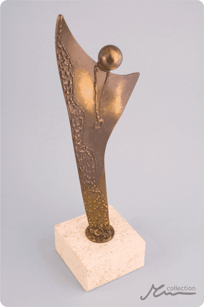 Statuette i metal -  MET031