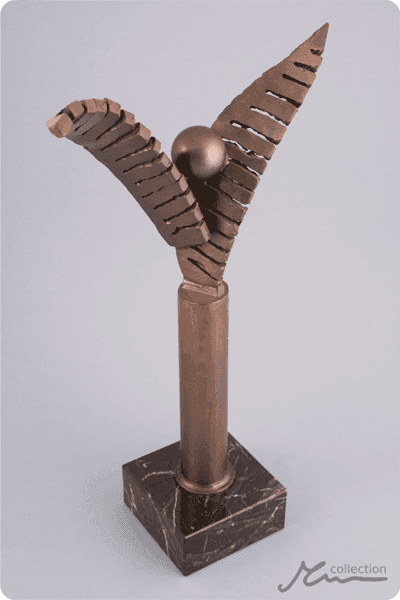 Statuette i metal -  MET032
