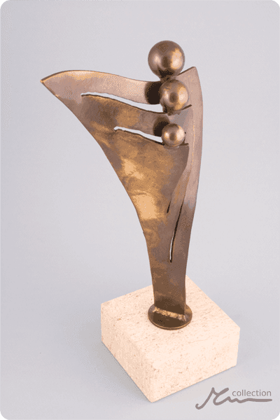 Statuette i metal -  MET033