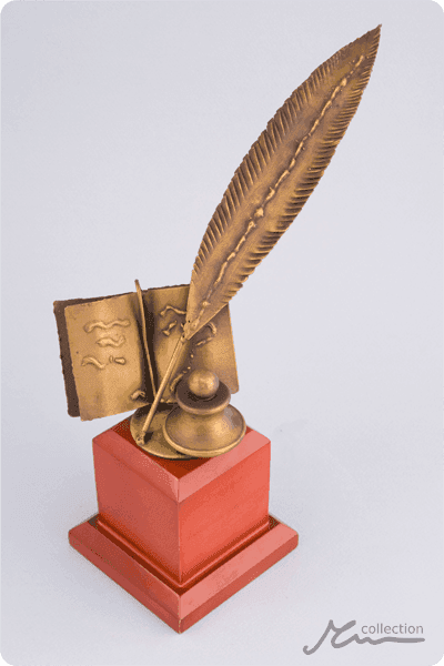 Statuette i metal -  MET035