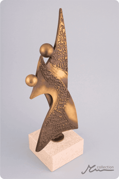 Statuette i metal -  MET037