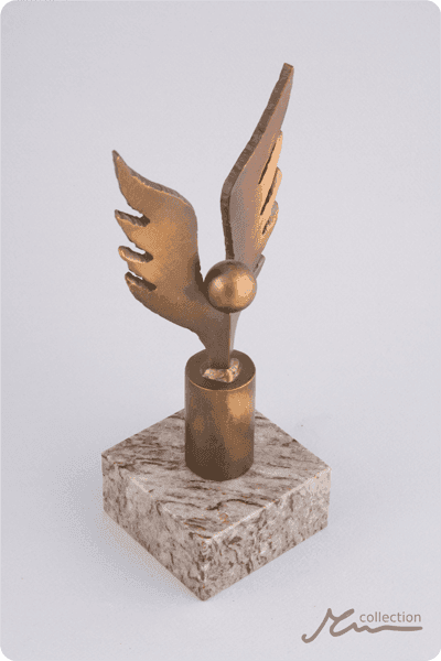 Statuette i metal -  MET038