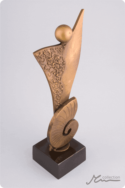 Statuette i metal -  MET043