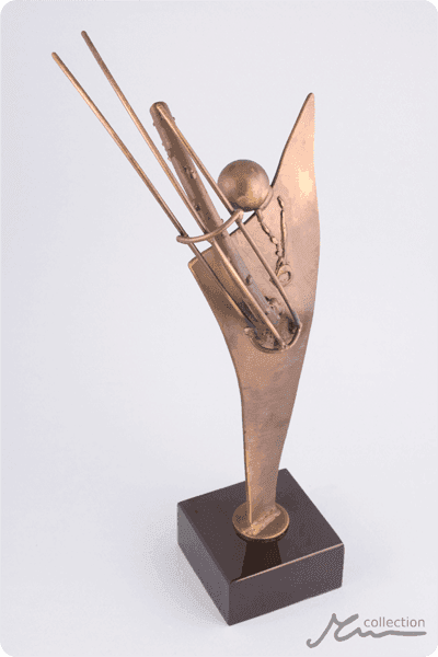 Statuette i metal -  MET045
