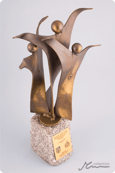 Statuette i metal -  MET046