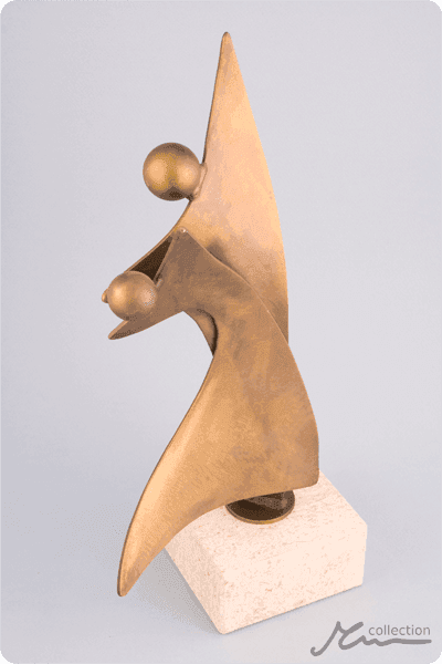 Statuette i metal -  MET047