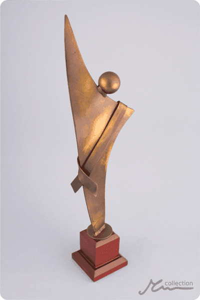 Statuette i metal -  MET049