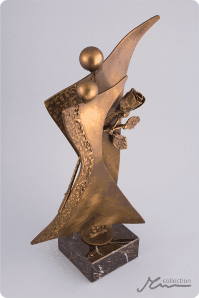 Statuette i metal -  MET050