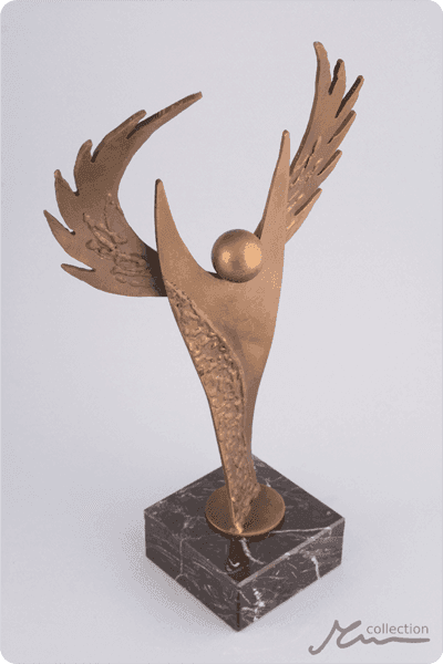 Statuette i metal -  MET051