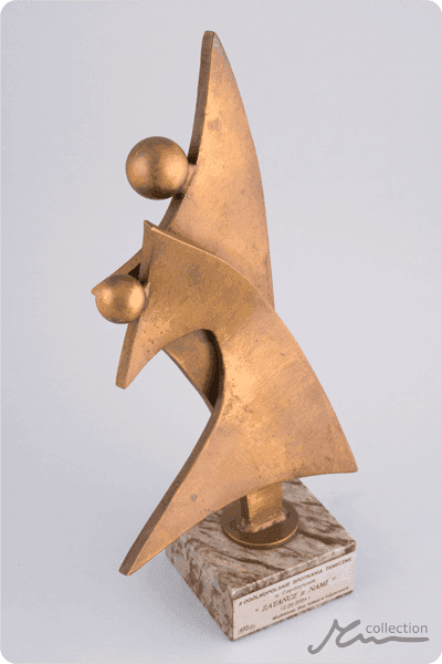Statuette i metal -  MET052