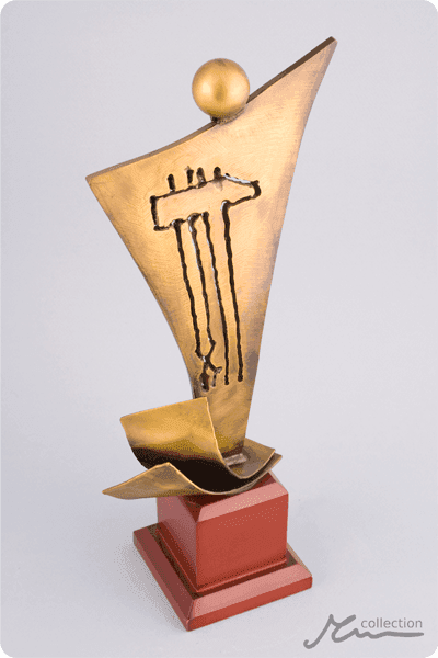 Statuette i metal -  MET053