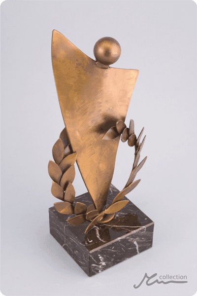 Statuette i metal -  MET054